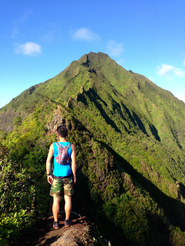 2014/01/20 Mountain Running Trip in Oahu of Hawaii Day.4 Nu\'uana Pali-Koko Crater Rim Trail_b0220886_18225980.jpg