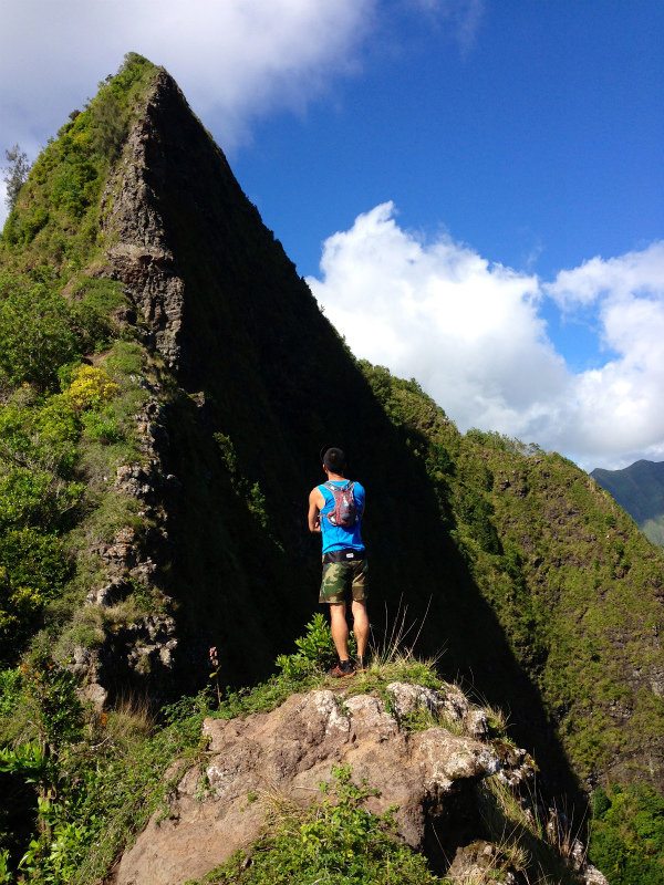 2014/01/20 Mountain Running Trip in Oahu of Hawaii Day.4 Nu\'uana Pali-Koko Crater Rim Trail_b0220886_18243842.jpg
