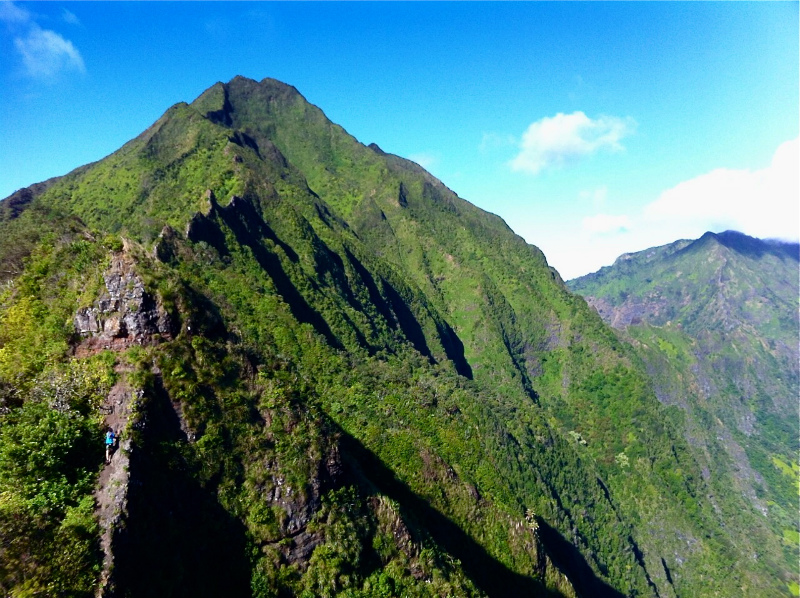 2014/01/20 Mountain Running Trip in Oahu of Hawaii Day.4 Nu\'uana Pali-Koko Crater Rim Trail_b0220886_18403675.jpg