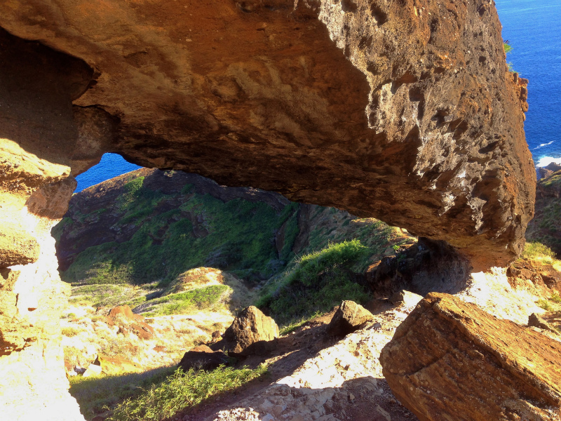 2014/01/20 Mountain Running Trip in Oahu of Hawaii Day.4 Nu\'uana Pali-Koko Crater Rim Trail_b0220886_18521753.jpg