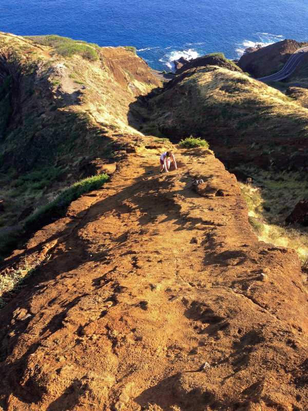 2014/01/20 Mountain Running Trip in Oahu of Hawaii Day.4 Nu\'uana Pali-Koko Crater Rim Trail_b0220886_18523282.jpg