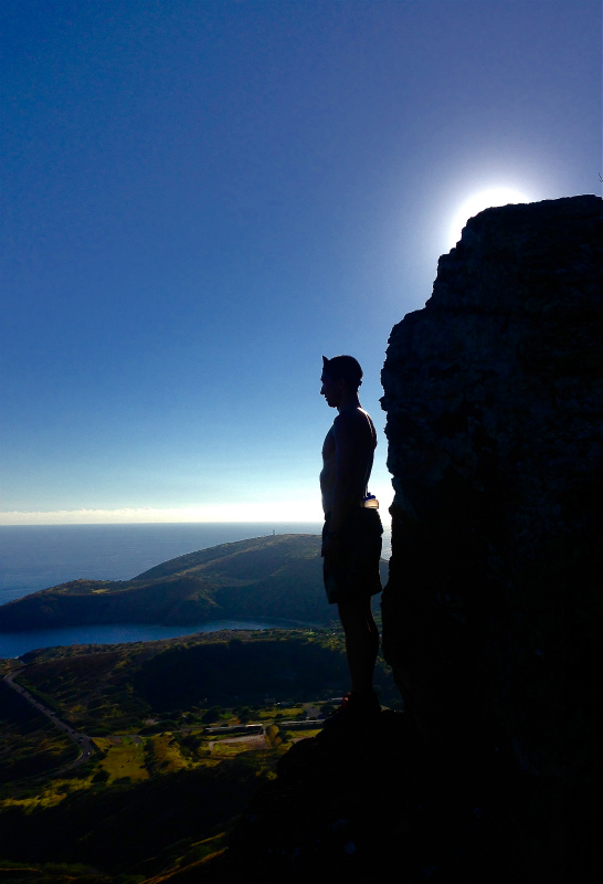 2014/01/20 Mountain Running Trip in Oahu of Hawaii Day.4 Nu\'uana Pali-Koko Crater Rim Trail_b0220886_18555421.jpg