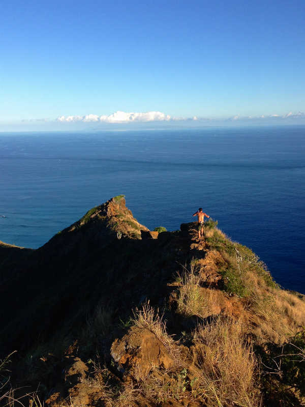 2014/01/20 Mountain Running Trip in Oahu of Hawaii Day.4 Nu\'uana Pali-Koko Crater Rim Trail_b0220886_1859975.jpg