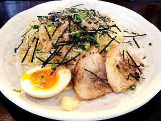 ◯一マルイチ@益田 ★☆ (香りの魚介豚骨つけ麺&柚子塩ラーメン)_f0080612_23134793.jpg