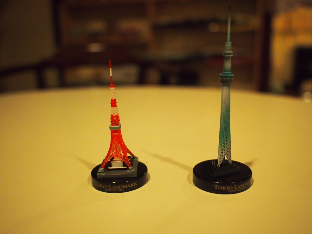 Nさん”ありがとう”「東京ランドマーク」フィギュア全7種コンプしたよ!_f0276498_14863.jpg