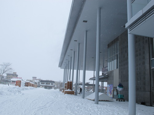 ２月６日・今日も真冬日、昼下がりの松が岬公園の雪景・・・１_c0075701_21181612.jpg