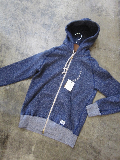 Kepani ・・・ 杢メランジSWEAT ZIP PARKA!★!_d0152280_0291729.jpg
