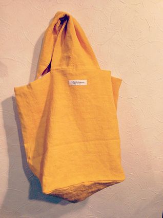 【ARTEPOVERA】フランスlinenバケツBAG_f0175102_1756011.jpg