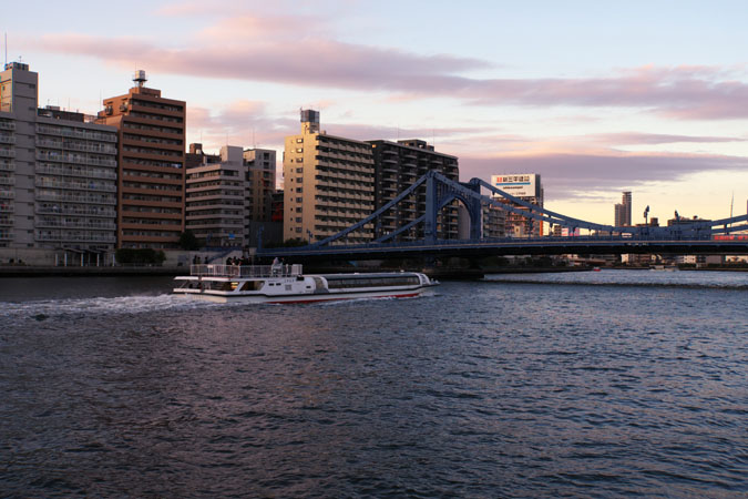 隅田川　清洲橋～永代橋の夕景_a0263109_10261747.jpg