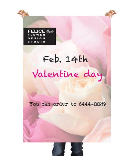 バレンタインには花束を☆　Bouquet for Valentine\'s day_f0134809_13170479.jpg