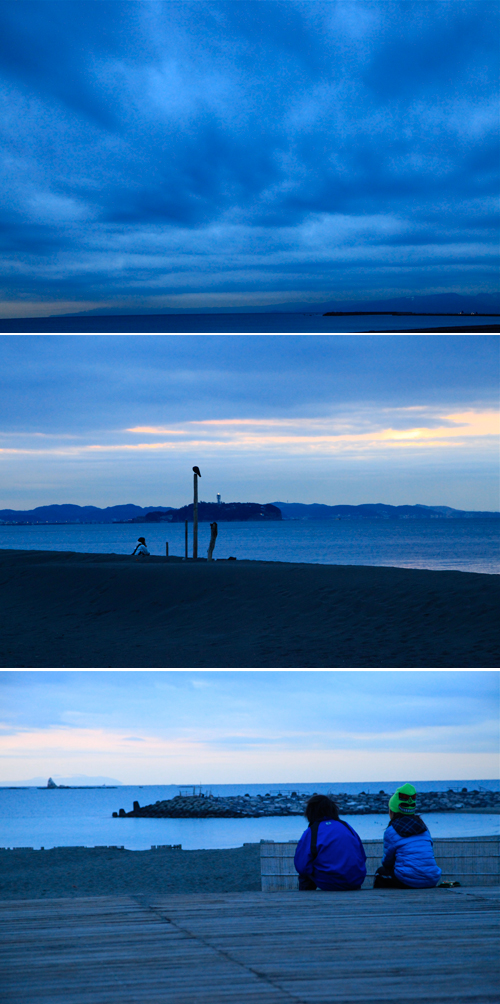 2014/02/07(FRI) 今朝も静かな海辺でした。_a0157069_1151493.jpg