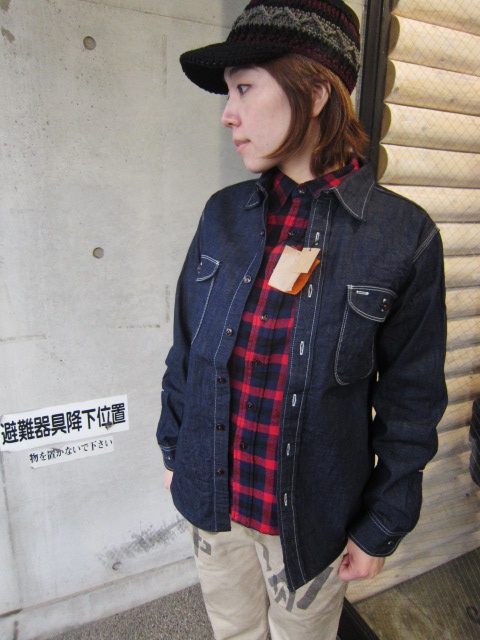 Kato ・・・ Indigo DENIM WORK SHIRTS!★! 良さ気です~(^^♪_d0152280_23324458.jpg