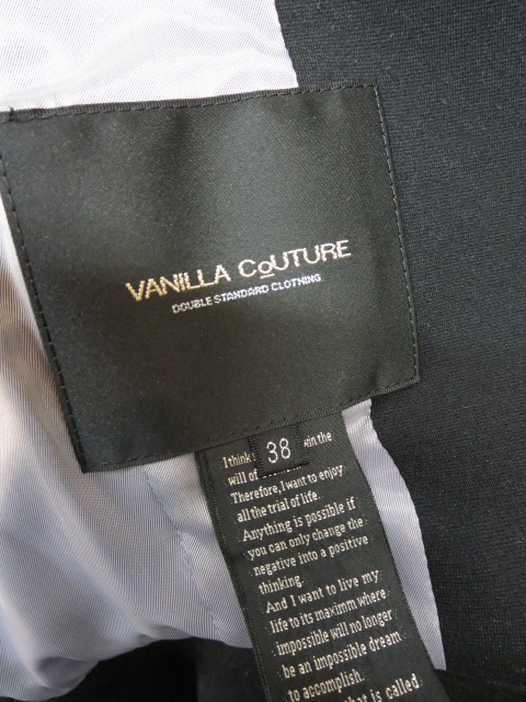 バニラクチュール VANILLA CoUTURE ジュエリーポンチジャケット_e0076692_2018348.jpg