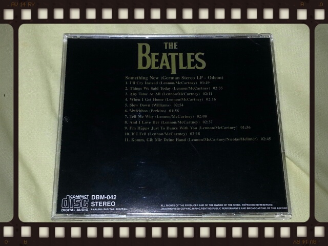 THE BEATLES / SOMETHING NEW_b0042308_18445247.jpg