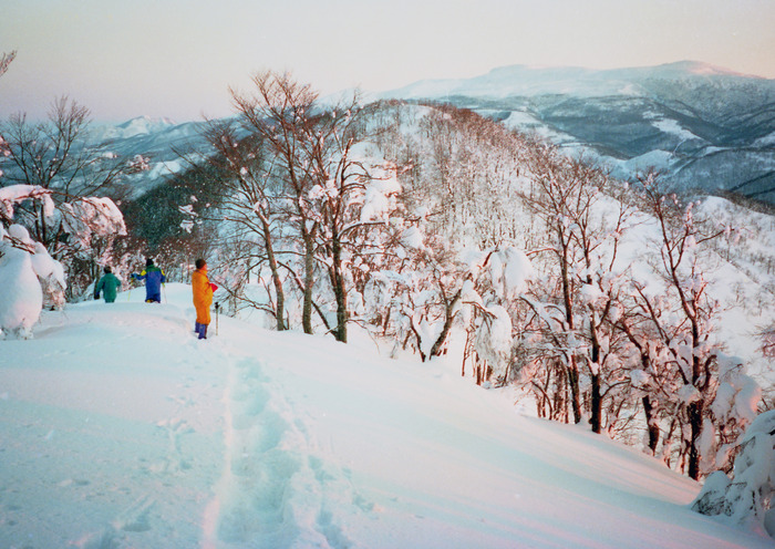 七ヶ宿から 南蔵王二ツ森山  (1995.02.11～12)_d0237340_1433142.jpg