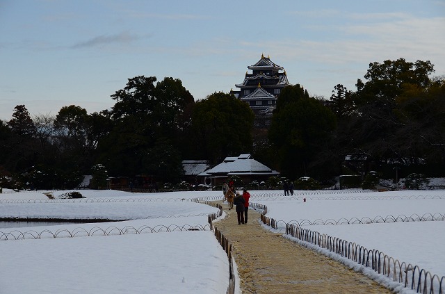 2014年2月8日　【雪の後楽園】_a0185880_16541989.jpg