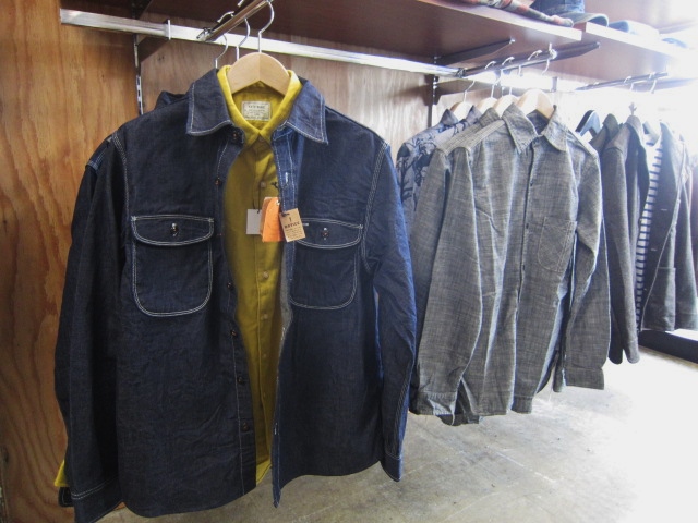Kato ・・・ Indigo DENIM WORK SHIRTS!★! 良さ気です~(^^♪_d0152280_18414793.jpg