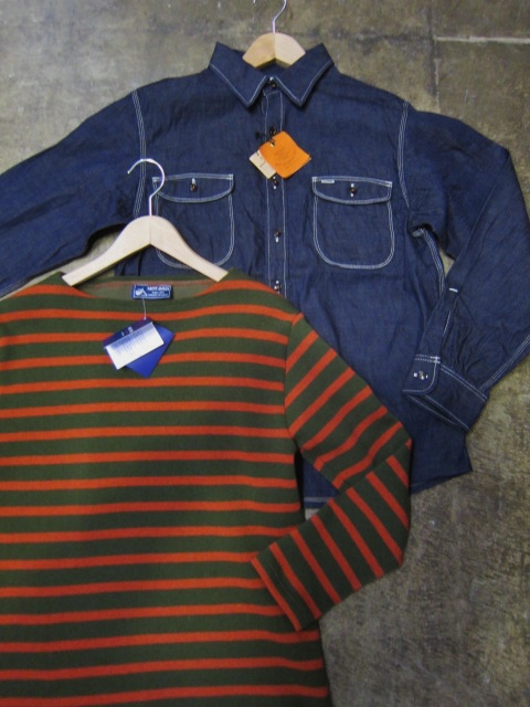 Kato ・・・ Indigo DENIM WORK SHIRTS!★! 良さ気です~(^^♪_d0152280_18425883.jpg