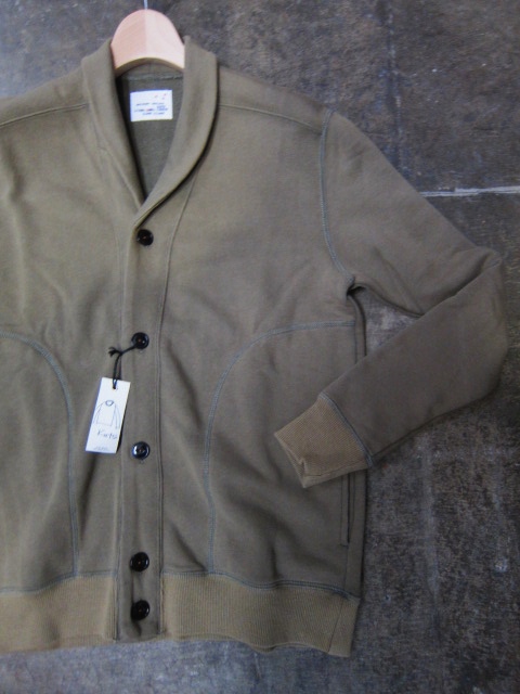Kato BASIC ・・・ SWEAT Shawl CARDIGAN JKT!★!_d0152280_20165166.jpg