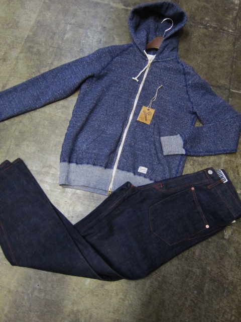 Kepani ・・・ 杢メランジSWEAT ZIP PARKA!★!_d0152280_20464382.jpg