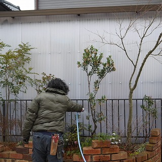 2014年2月 河内長野市 花壇植栽_a0233896_17494014.jpg