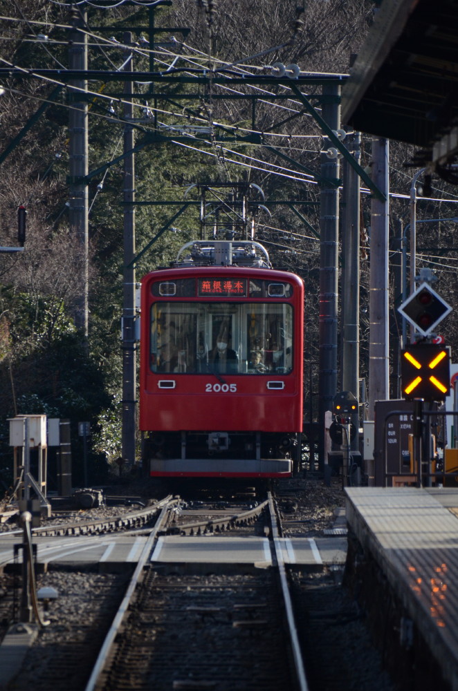 箱根登山鉄道　レトロ列車_a0287533_12481587.jpg