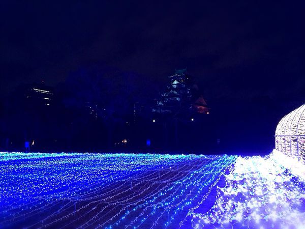 大阪城3Dマッピング イルミネーション_e0292546_18312076.jpg