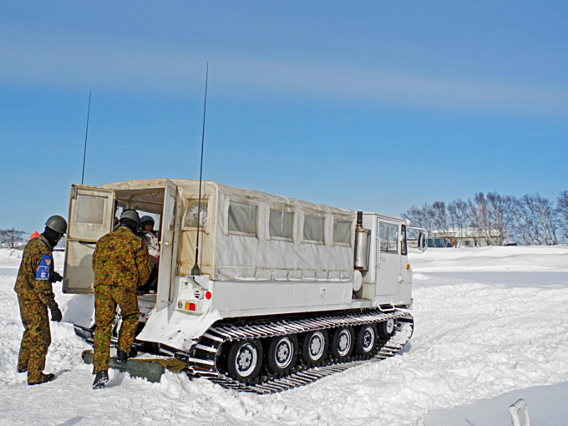 ７８式雪上車の体験乗車_e0100772_21515466.jpg