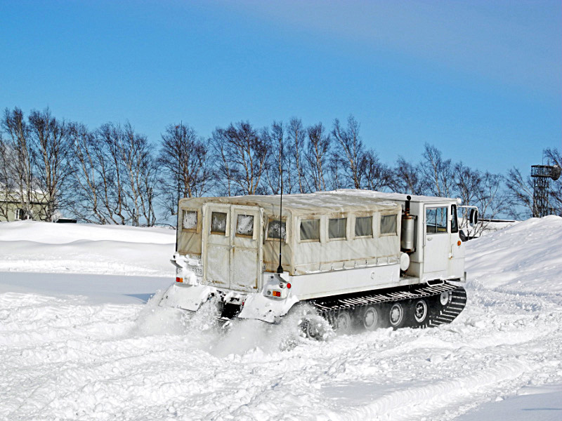 ７８式雪上車の体験乗車_e0100772_21554067.jpg