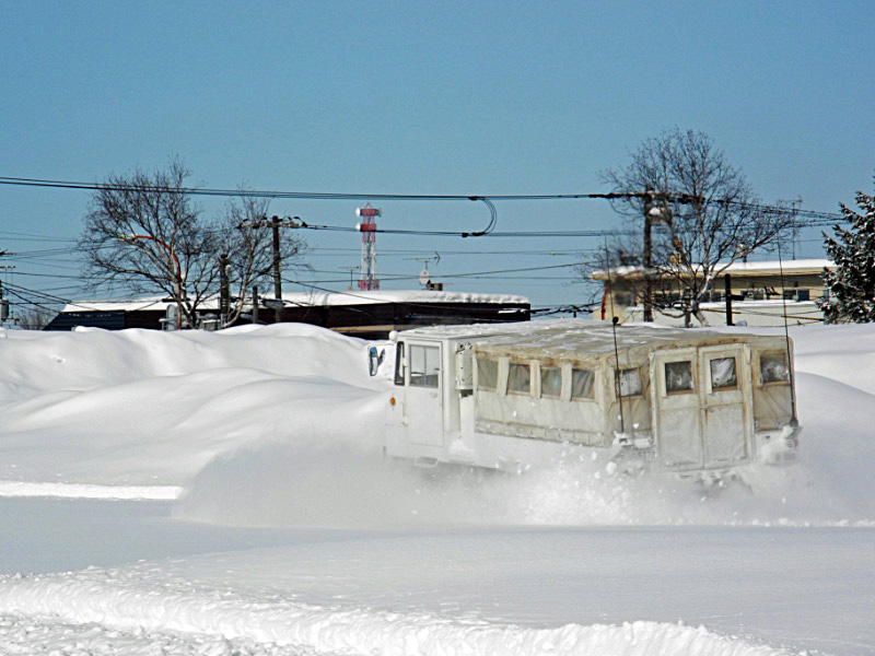 ７８式雪上車の体験乗車_e0100772_221625.jpg