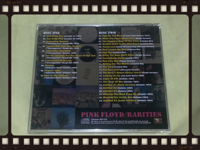 PINK FLOYD / RARITIES_b0042308_22535074.jpg