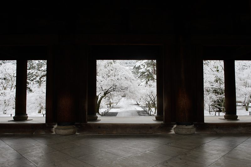 京都の町に雪が積もったぞ~!南禅寺_f0032011_1939267.jpg