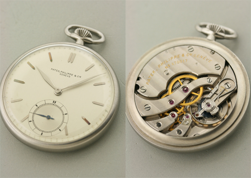 シェルマン銀座店にてパテック・フィリップの懐中時計が続々入荷中_f0039351_18253660.jpg