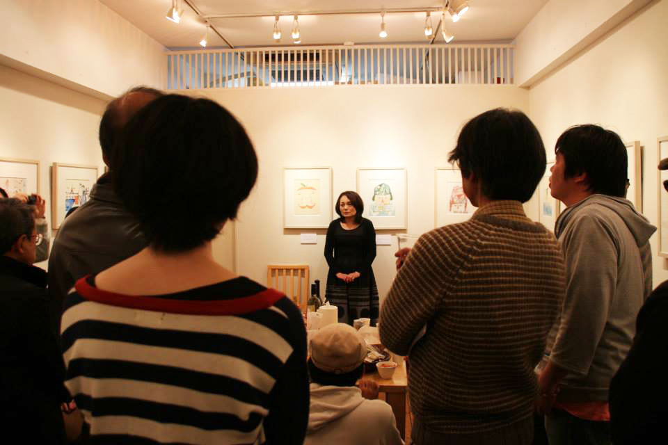 HBギャラリー個展「翼を持った言葉たち」_c0186612_1019181.jpg