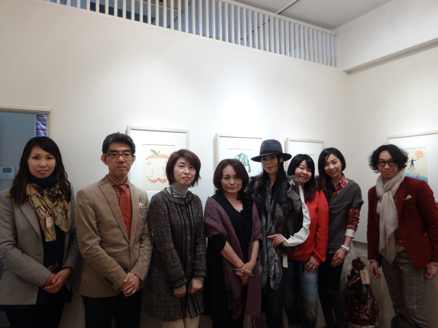HBギャラリー個展「翼を持った言葉たち」_c0186612_10502056.jpg