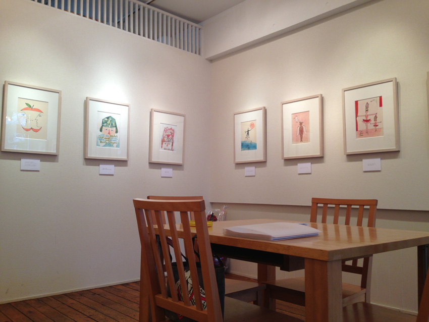 HBギャラリー個展「翼を持った言葉たち」_c0186612_945356.jpg