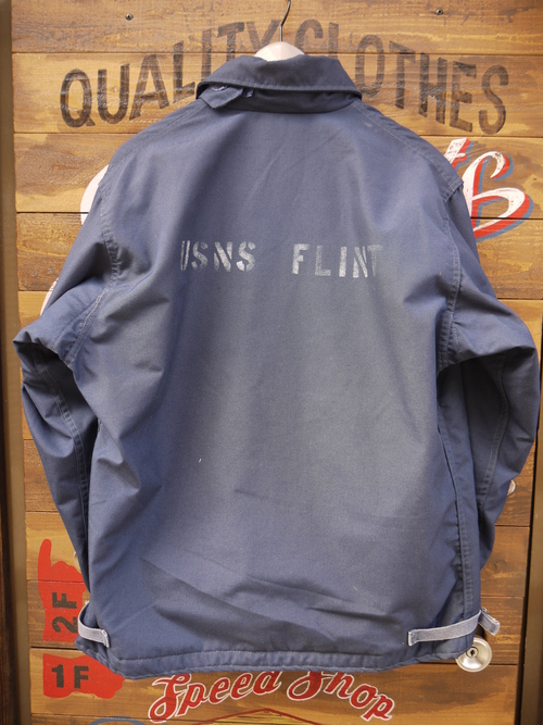 1990ｓ US NAVY DECK JACKET LARGE STENCIL_d0217535_13273445.jpg