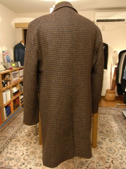 「Harris Tweed」 de ステンカラーコート ~Tweed on Tweed 編_c0177259_20254299.jpg