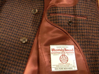 「Harris Tweed」 de ステンカラーコート ~Tweed on Tweed 編_c0177259_20261110.jpg