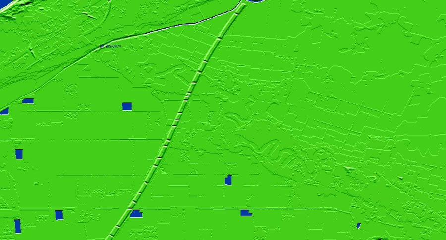 カシミール３Ｄ Ver9.1.1 のインプレその１（センチレベル地図表現がすごい）_c0043361_23582611.jpg