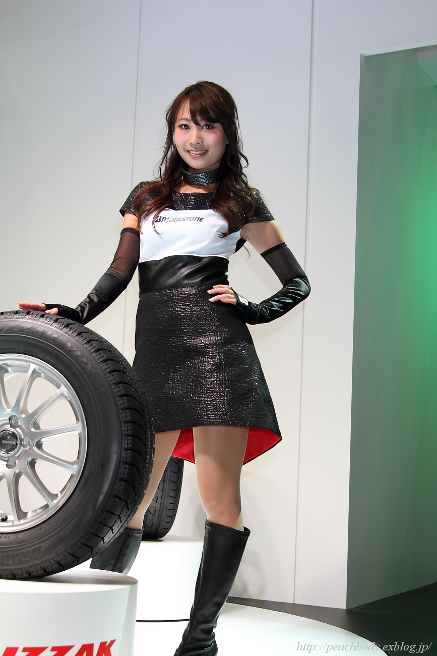 上ノ宮梨花 さん 株式会社ブリヂストン ブース Peach Body 上ノ宮梨花 さん 株式会社ブリヂストン ブース Peach Body