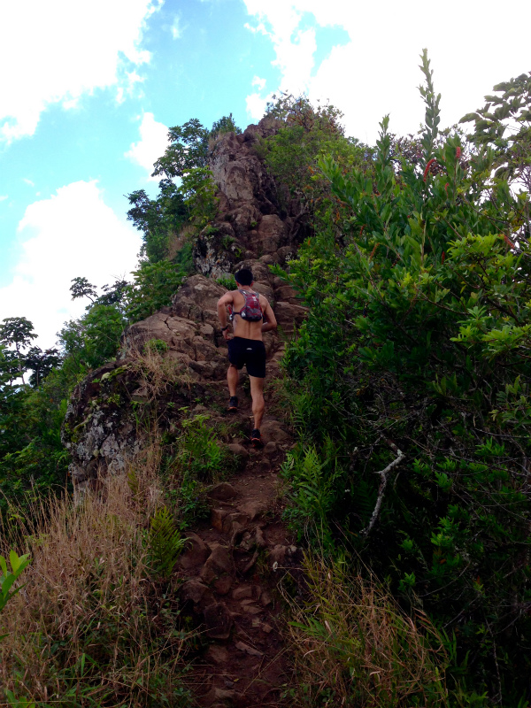 2014/01/21 Mountain Running Trip in Oahu of Hawaii Day.5 Olomana Trail_b0220886_01102.jpg