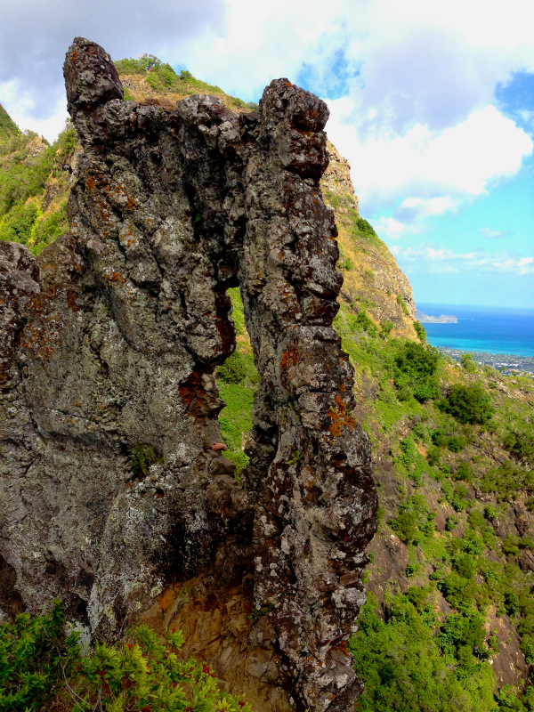 2014/01/21 Mountain Running Trip in Oahu of Hawaii Day.5 Olomana Trail_b0220886_0164034.jpg