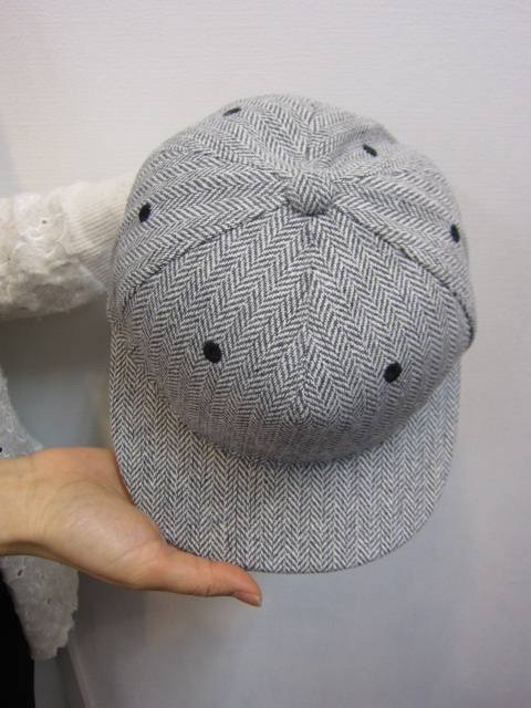 アングリッド UNGRID ストライプ刺繍CAP_e0076692_1922342.jpg