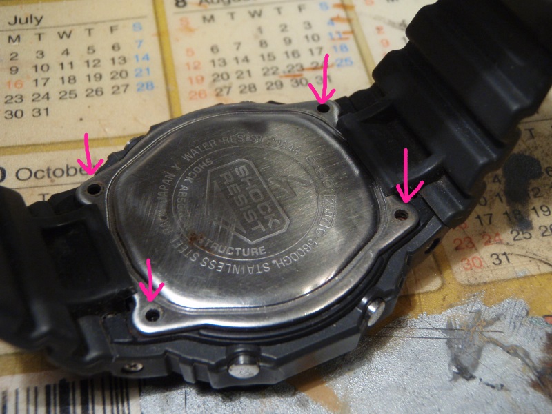 タフソーラー腕時計のバッテリー交換 ぷんとの業務日報2ndgear