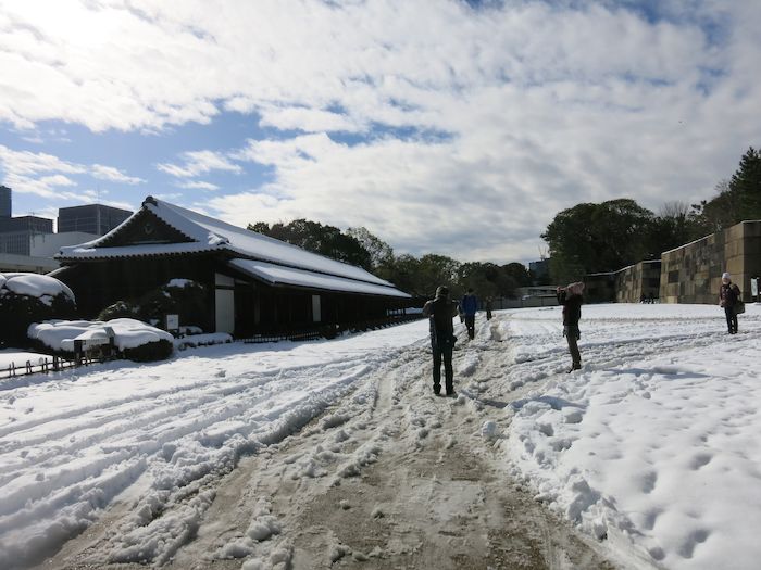 『江戸城如月雪景色』（上）_a0104495_0195728.jpg