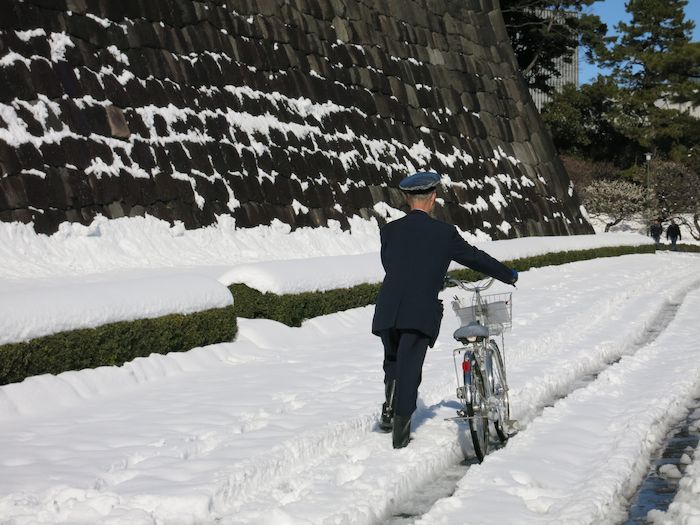 『江戸城如月雪景色』（上）_a0104495_0263294.jpg