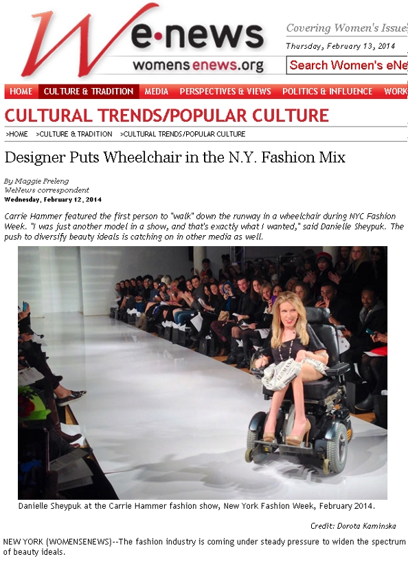 NYファッション・ウィークに史上初めて車椅子のモデルさん登場!!　#carriehammer_b0007805_2324910.jpg