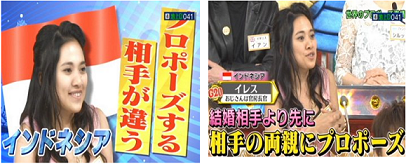 インドネシアのプロポーズ事情＠なんでもワールドランキング　ネプ＆イモトの世界番付_a0054926_21385649.png