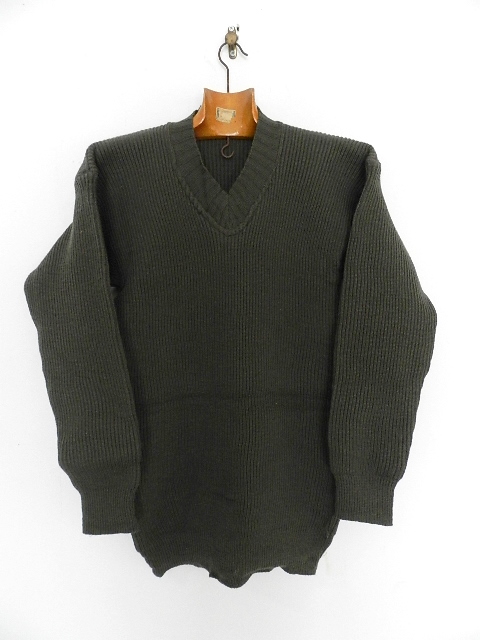 Swedish army 40\'s v-neck knit_f0226051_13312043.jpg